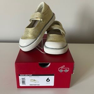See Kai Run “Marie” Gold Shoes